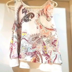 Paisley tank top